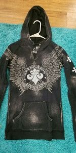New Women's Affliction hoodie
